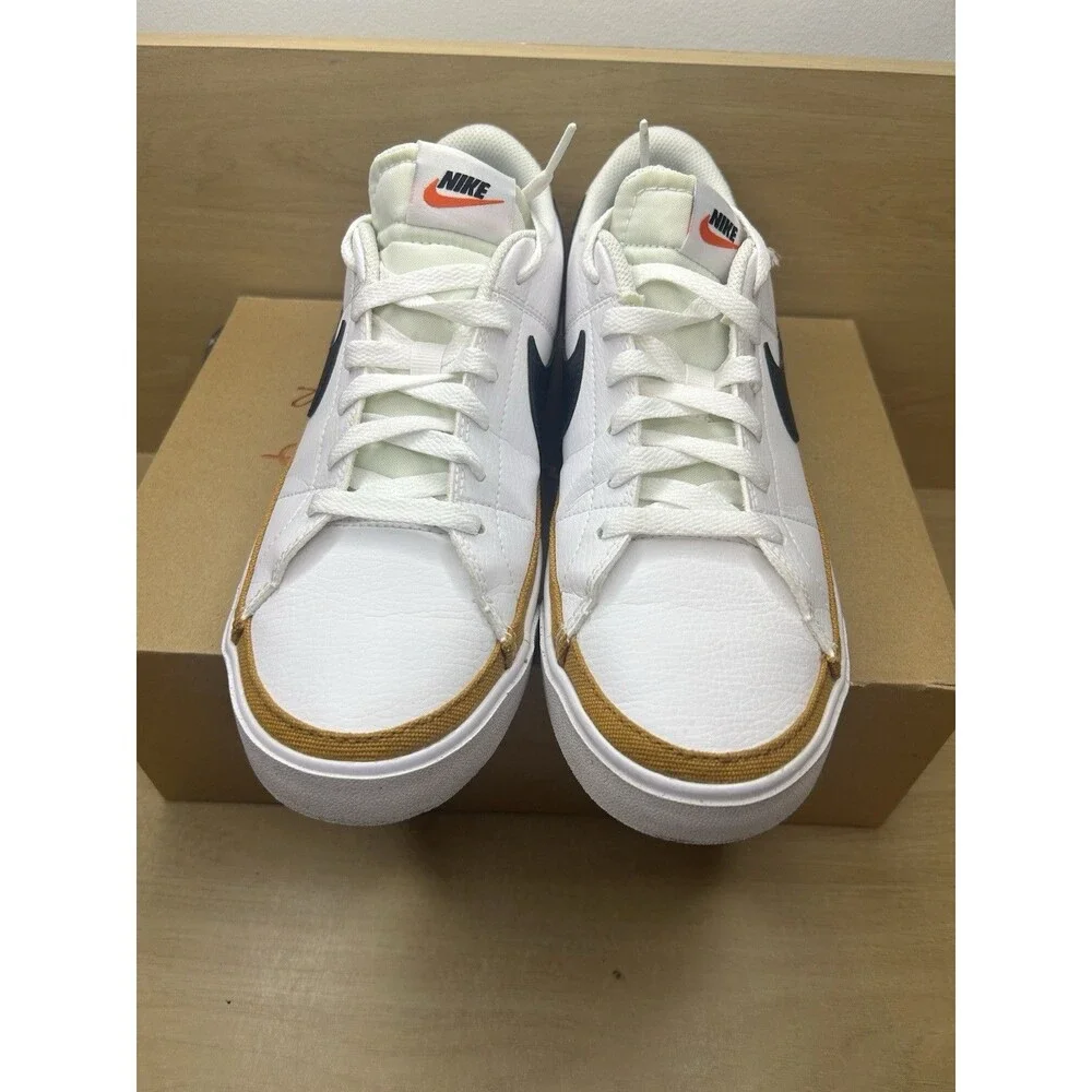 Women's Nike Court Legacy Next Nature 'White Desert Ochre' - Size 10